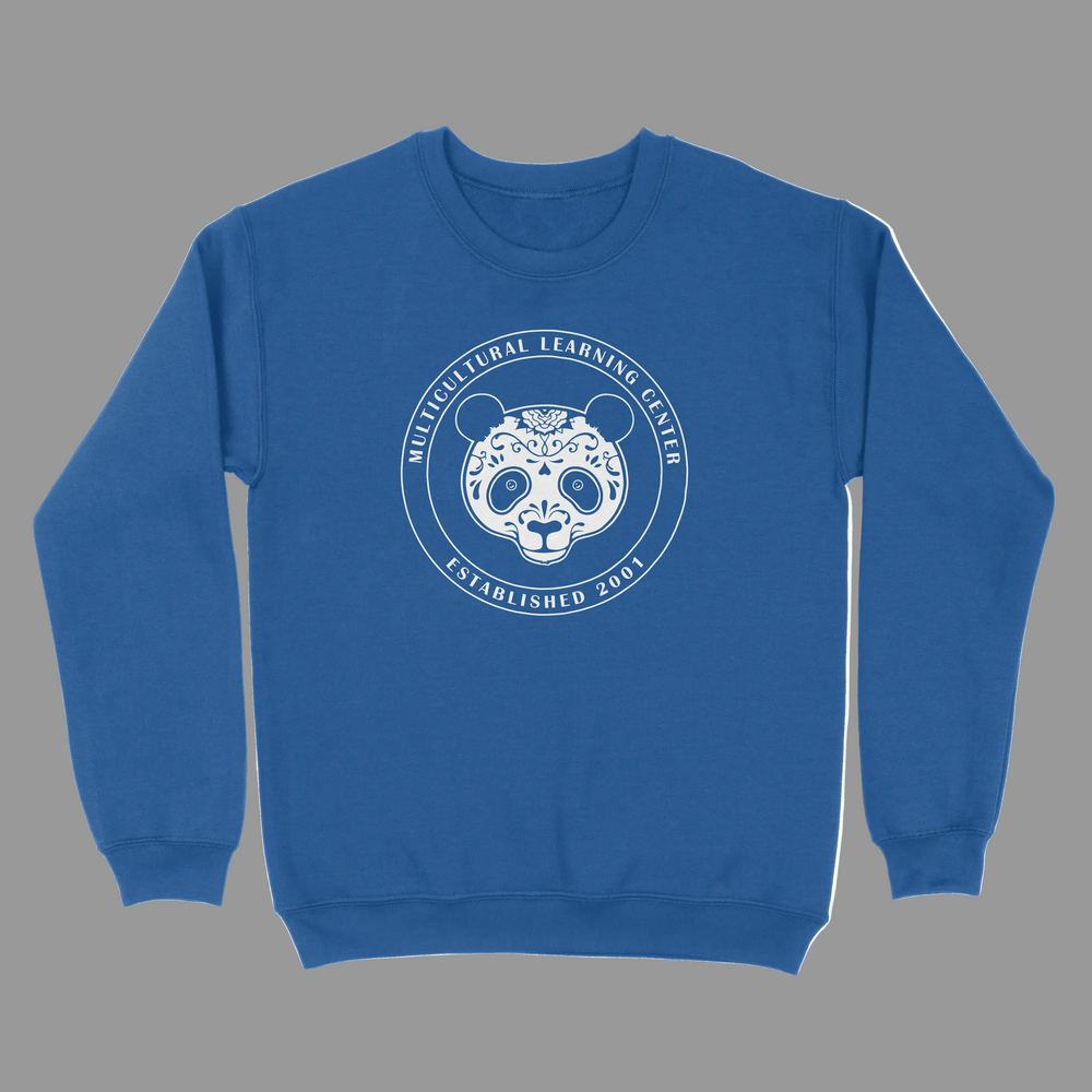 Heavyweight Royal Blue Panda Crewneck