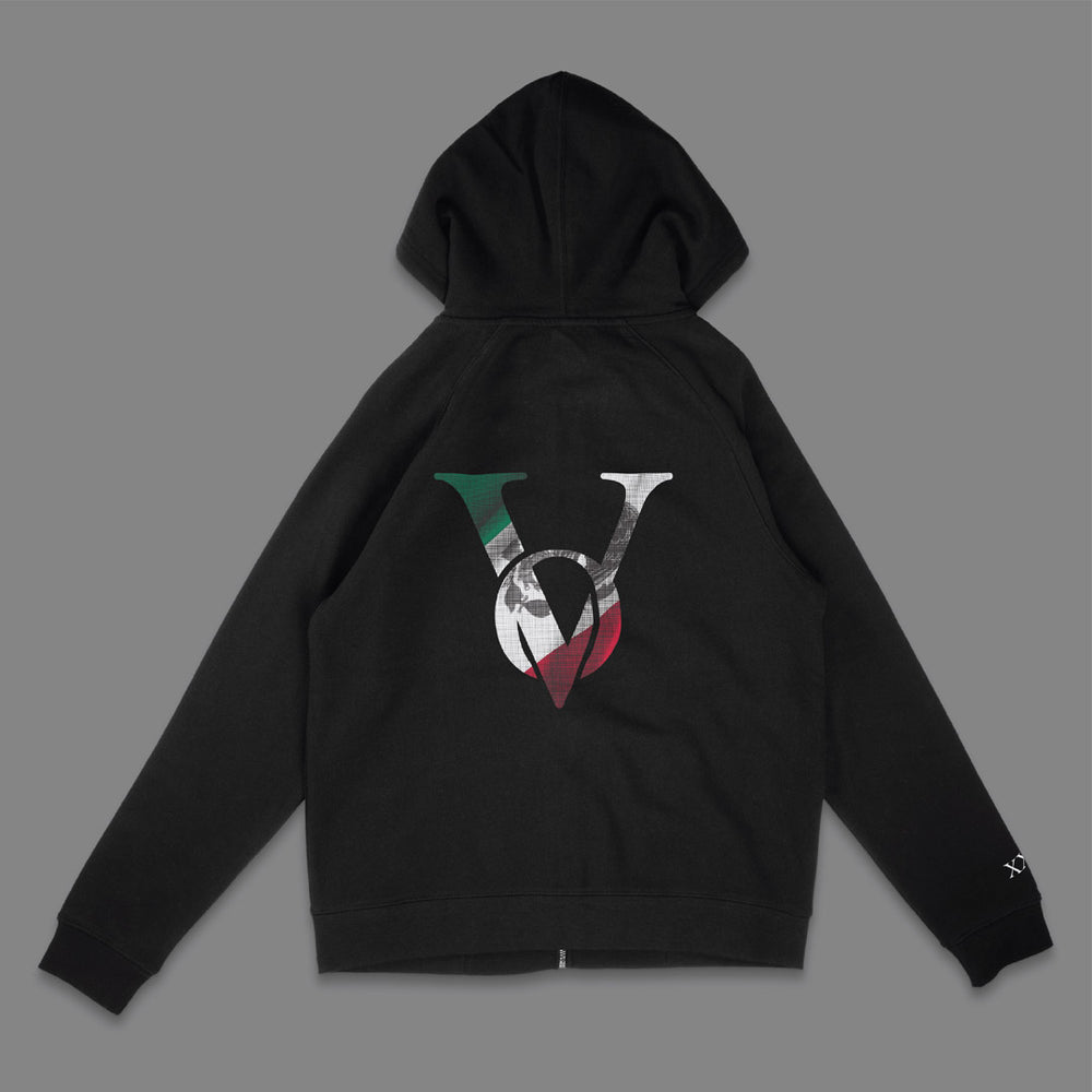 Unisex "Team Ortiz - Mexico" Zip-Up Hoodie