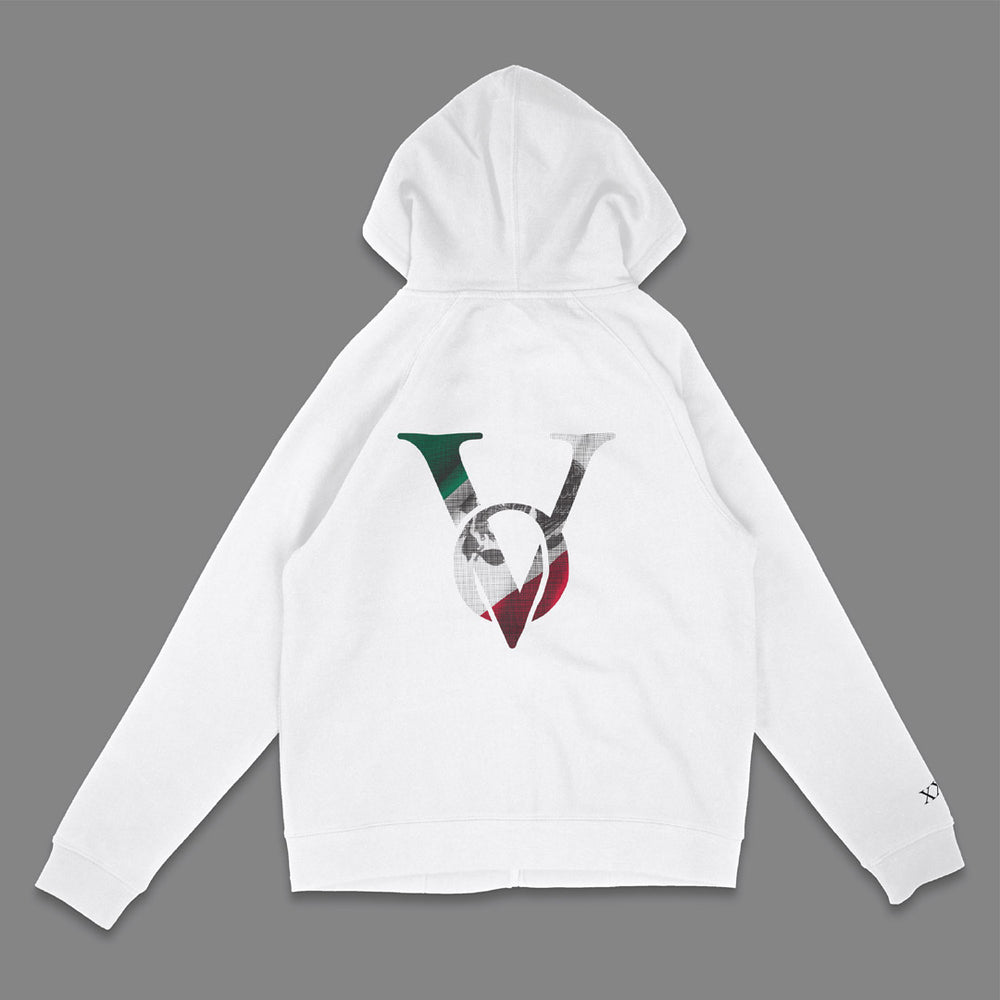 Unisex "Team Ortiz - Mexico" Zip-Up Hoodie