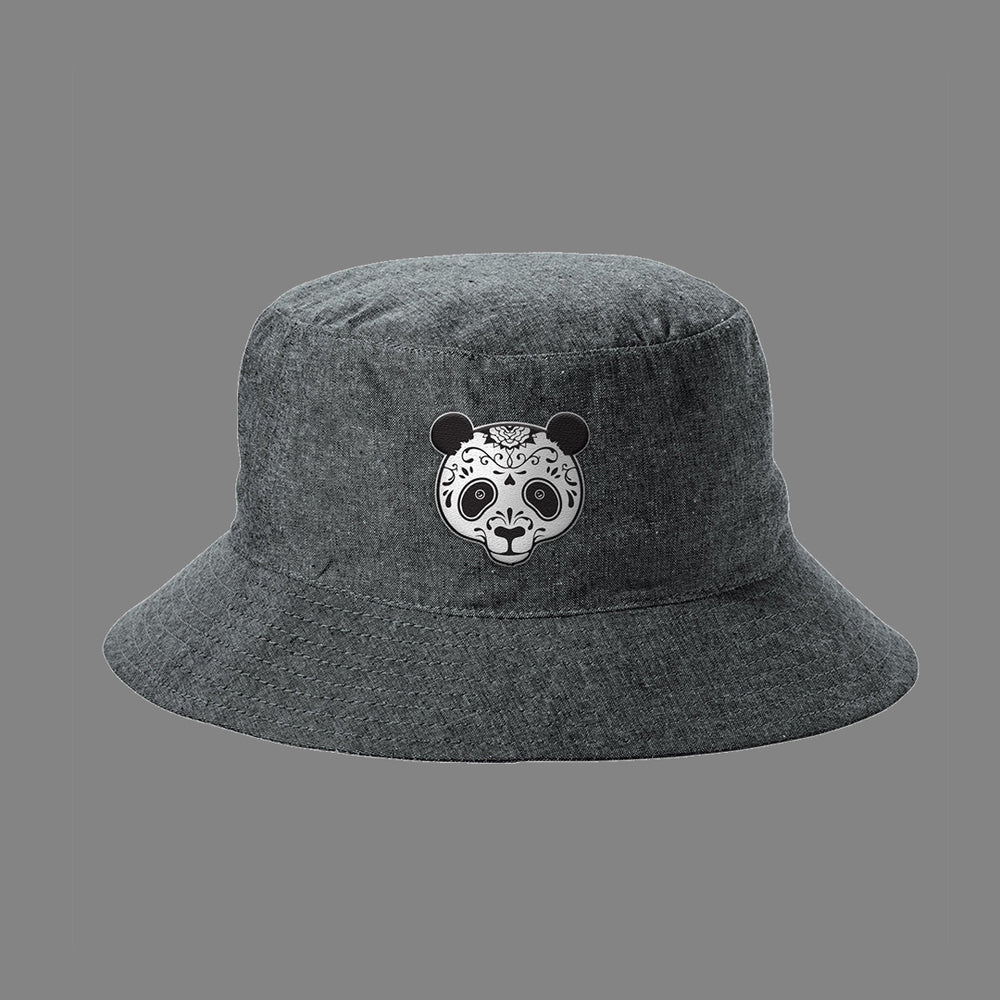 Black Denim Bucket Hat